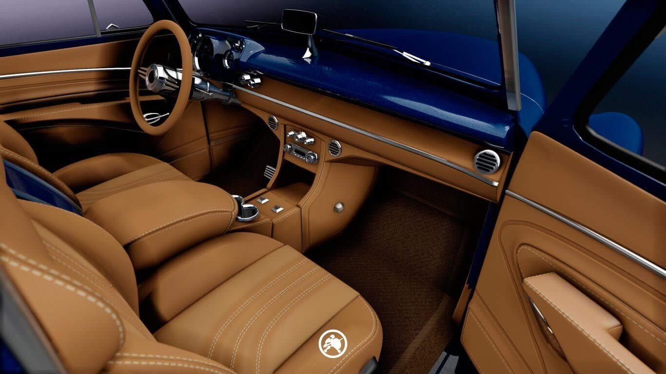 Chevrolet Boca de Sapo Blue — imagem 3 do projeto 3D