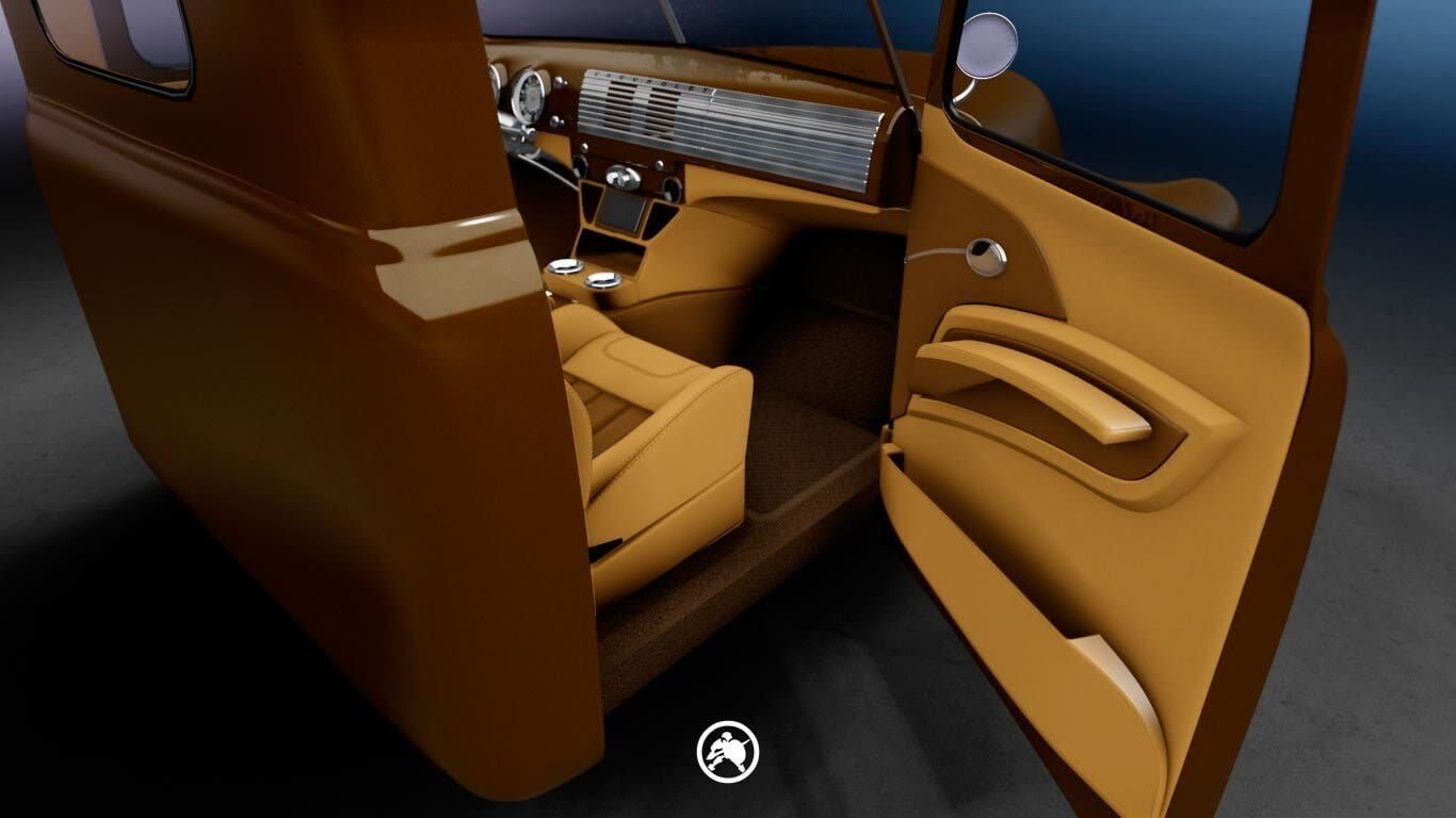 Chevrolet Boca de Sapo Brown — imagem 2 do projeto 3D