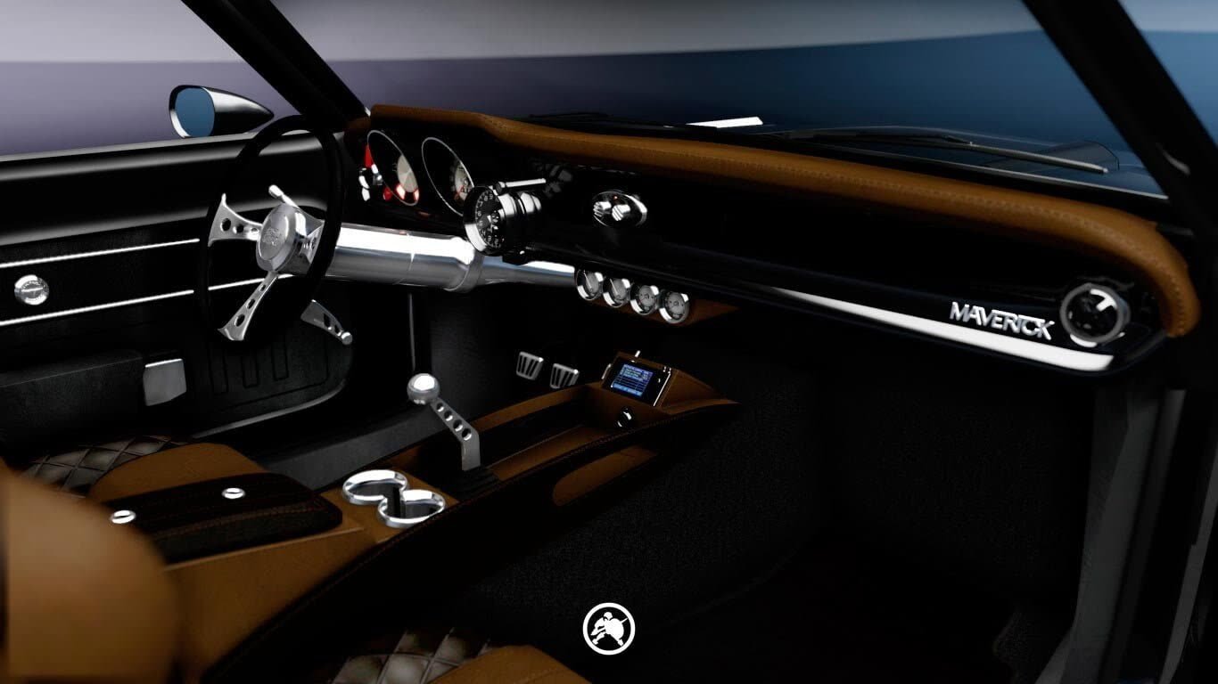 Ford Maverick Black Panter — imagem 4 do projeto 3D