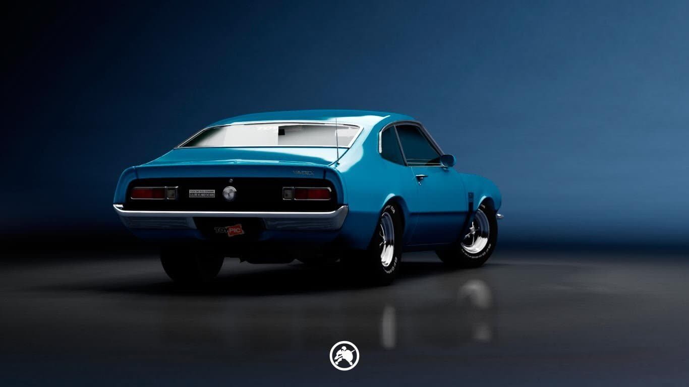 Projeto 3D de customização — Ford Maverick Grabber Blue