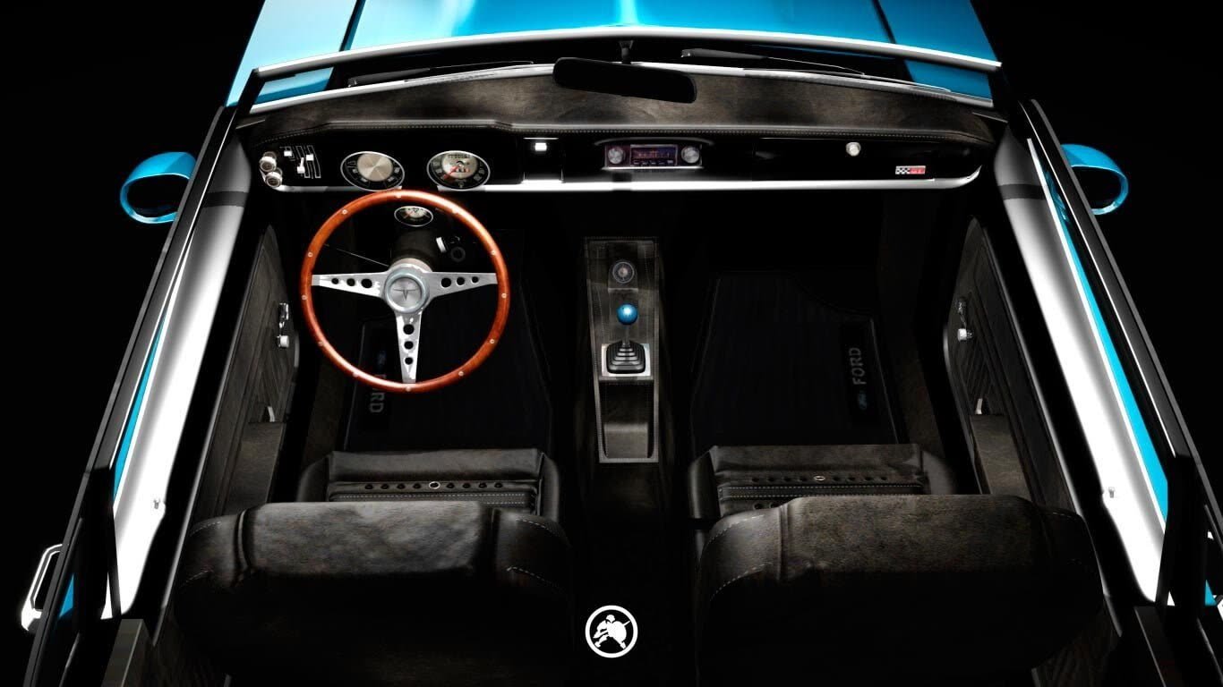 Ford Maverick Grabber Blue — imagem 3 do projeto 3D