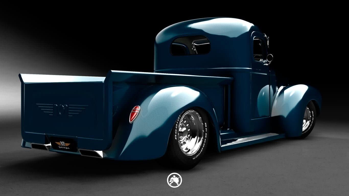 International Truck Kb2 — imagem 2 do projeto 3D