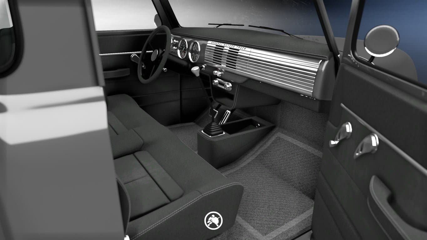Pickup GMC 1954 — imagem 4 do projeto 3D