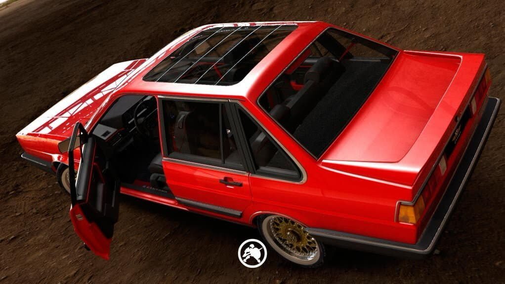 Volkswagen Santana GLS — imagem 2 do projeto 3D