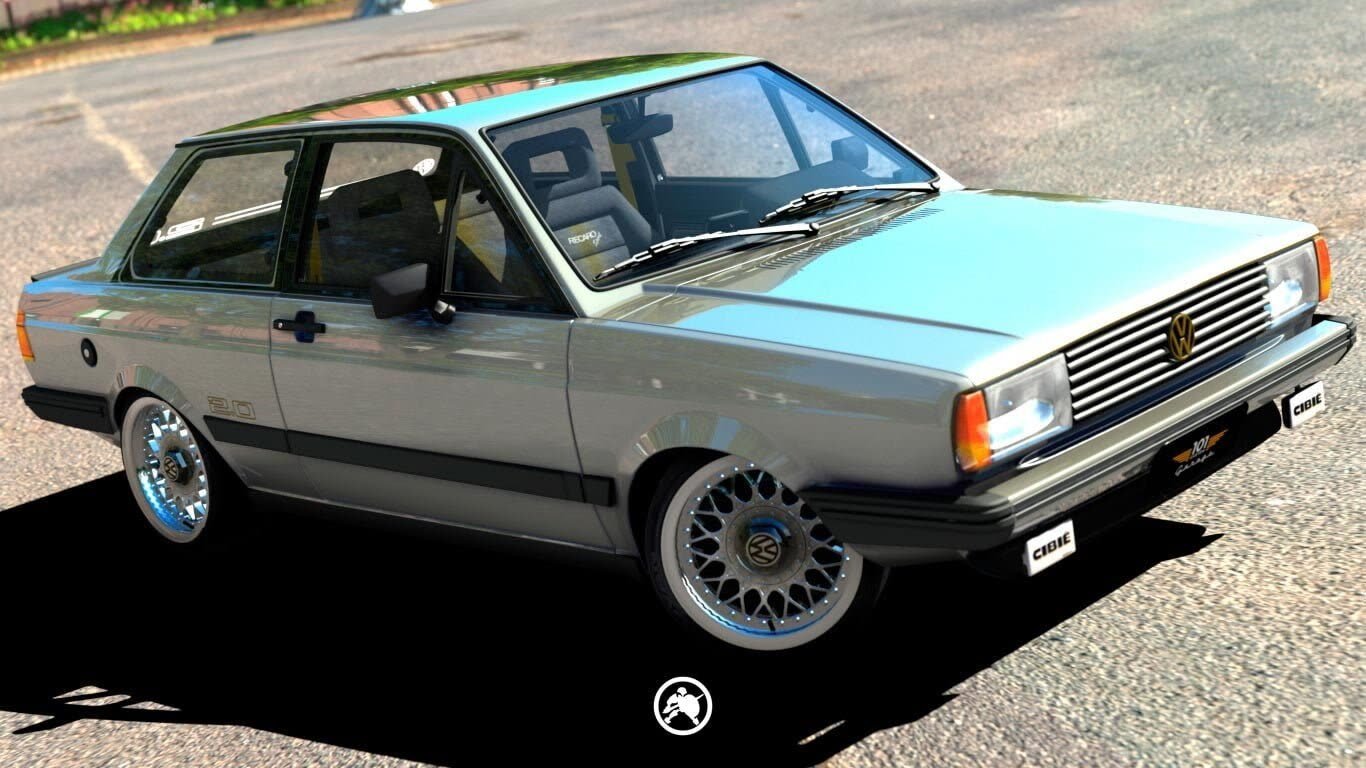 Projeto 3D de customização — Volkswagen Voyage